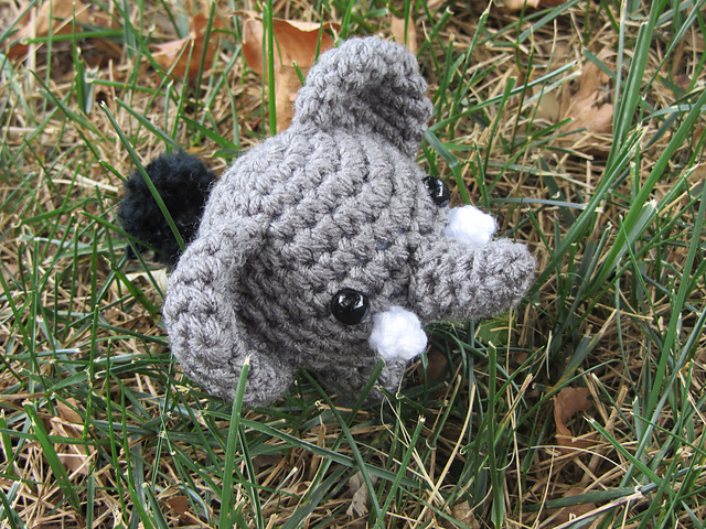 Blob Elephant Amigurumi