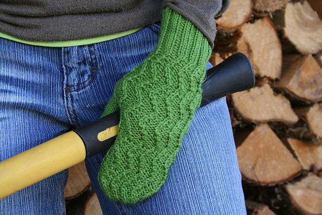 Zig Zag Mittens