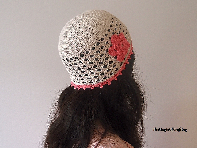 White Summer Hat