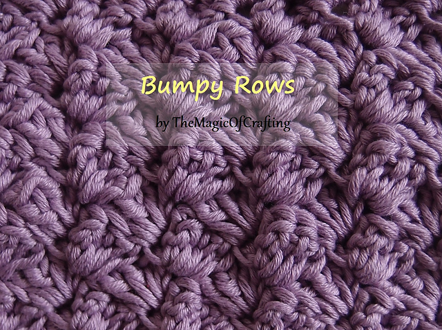 Bumpy Rows Stitch