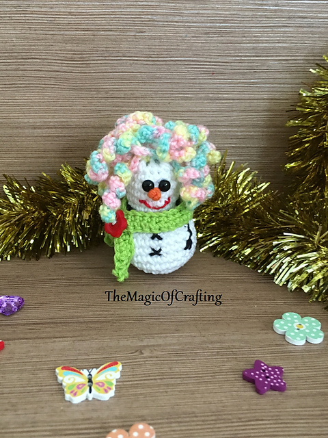 Amanda - The Curlie Snowgirl