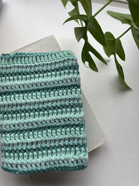 Crocheted Book Cover