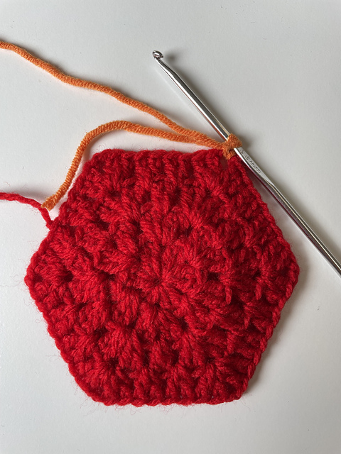 Crocheted Hexagon