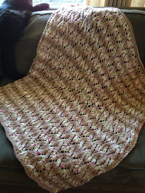 Downton Abbey Inspired Blanket