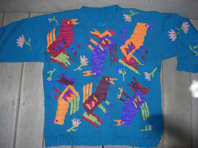 Primitive Bird Sweater