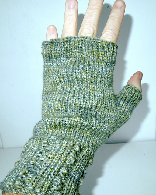 Bobble Rib Mitts
