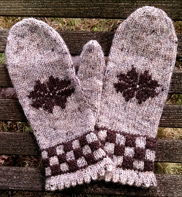 Check Me Out Mittens