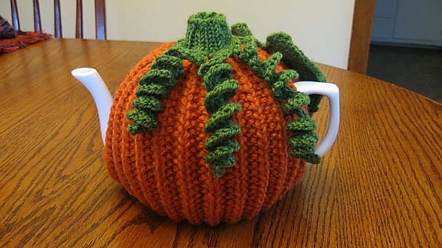 A Pumpkin Tea Cozy
