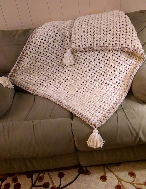 Throw Blanket in Two Versions