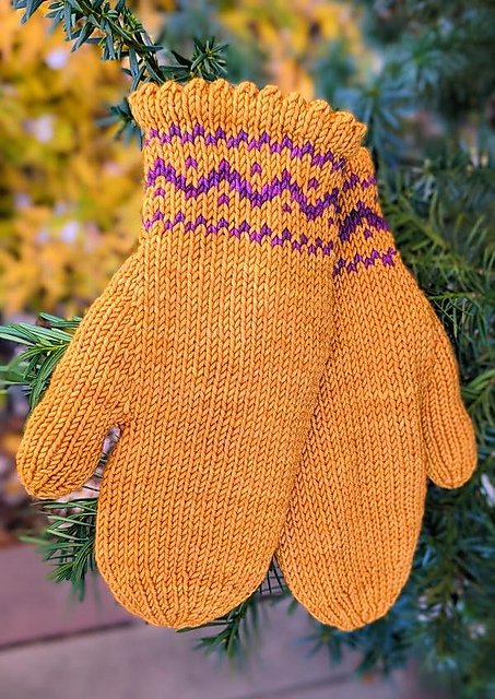 Heath's Lined Mittens