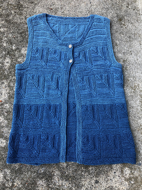 New Mitered Square Vest