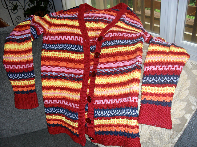 Slip Stitch Cardigan