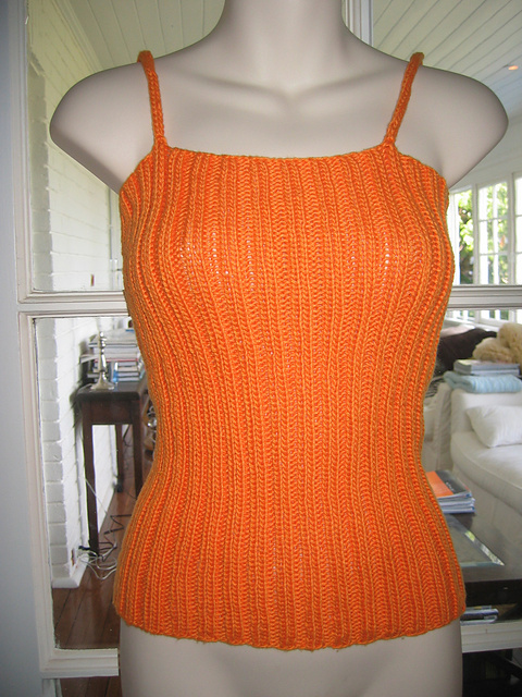 Ribbed Tube Top with tie