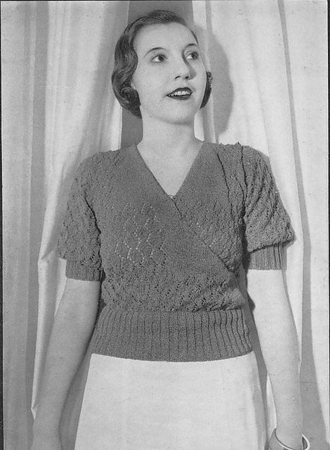 Five O' Clock Surplice Sweater