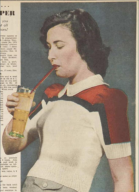 Knit It In Flag Colors - Smart Jumper