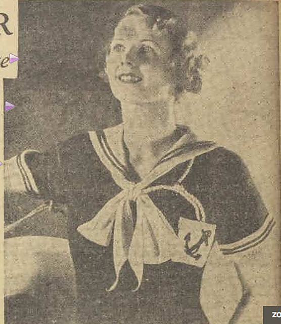 Sailor Jumper Knitted In Blue And White
