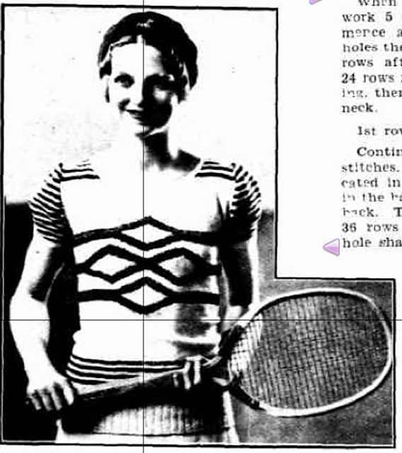 A Two-Ply Tennis Jumper