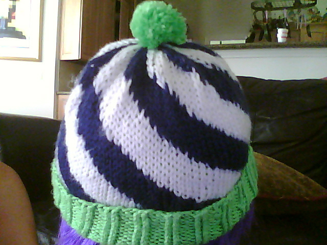 Spiral Stripes Hat