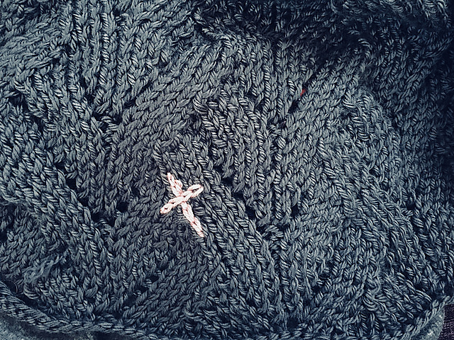 Becky's Cross Baby Blanket