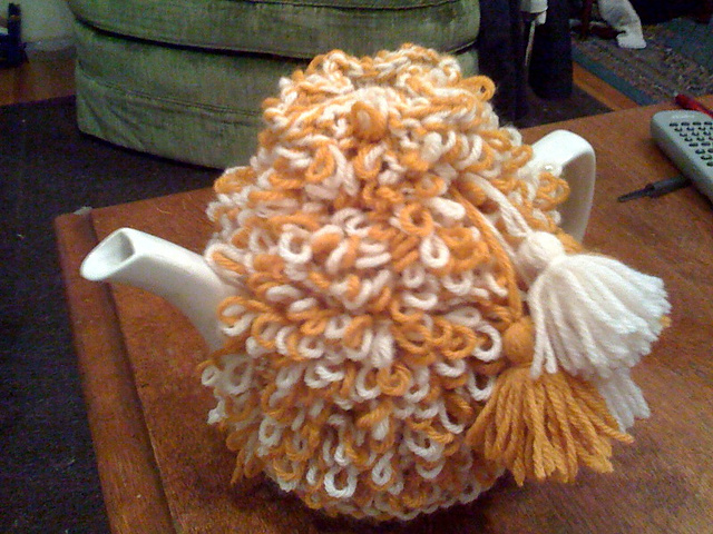 Loop Stitch Tea Cosy