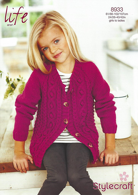 Round Neck Cardigan 8933