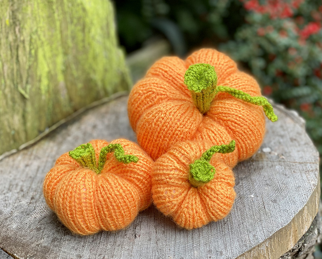 Trio of Pumpkins (straights)