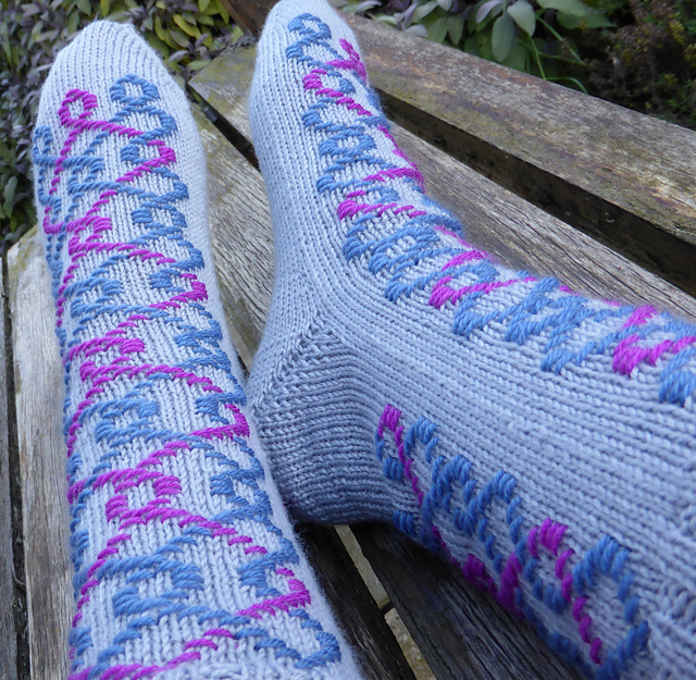 Twisty Passages Socks