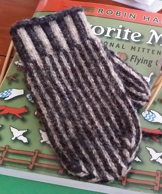 Striped Mittens
