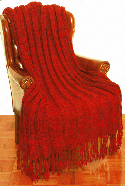 P420 Patterned Afghan