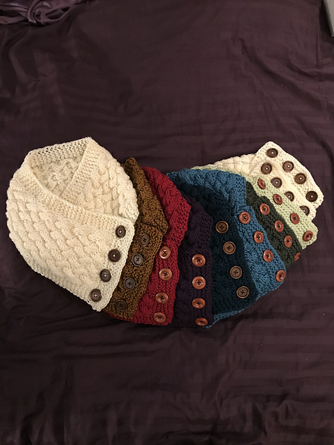 Celtic Cable Scarf