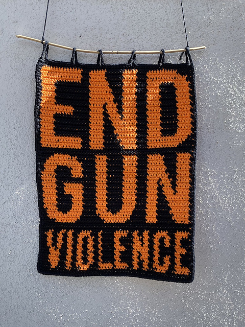 End Gun Violence Wall Hanging