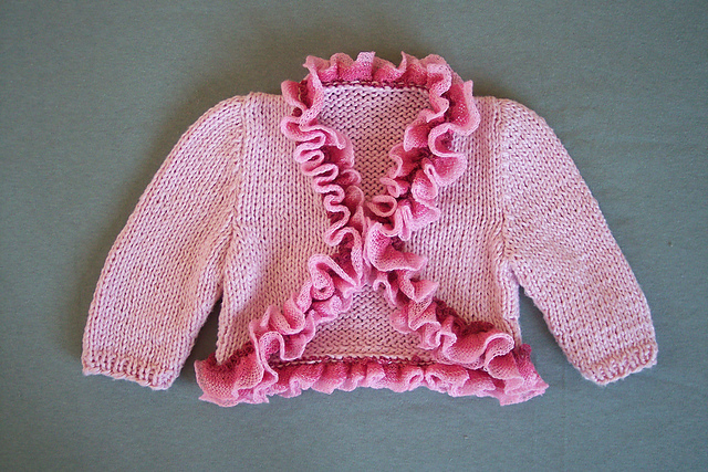 Child's Ruffled Bolero