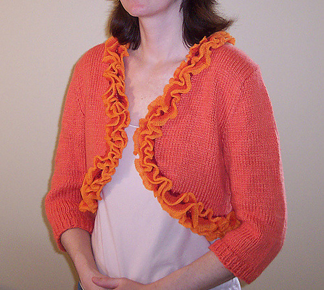 Ruffled Bolero