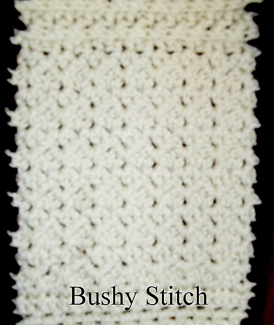 13. Bushy Stitch