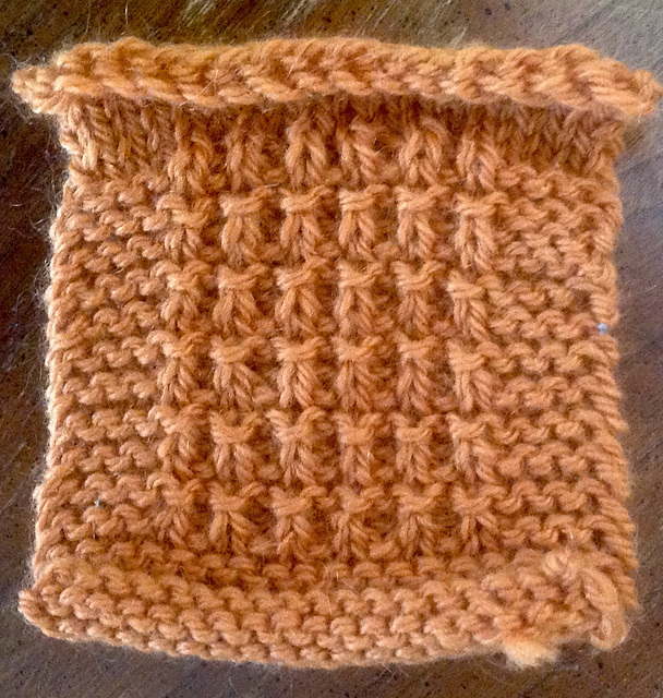 Square #3 - Textured Stitch
