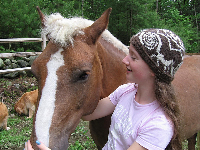 Spiral Horse Hat