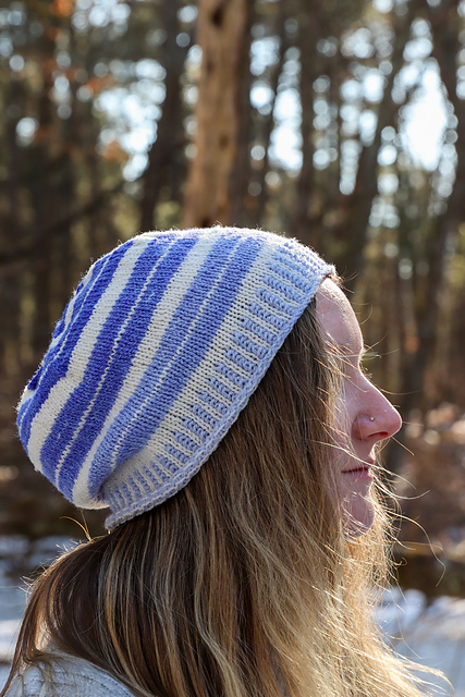 Gradient Blue Hat