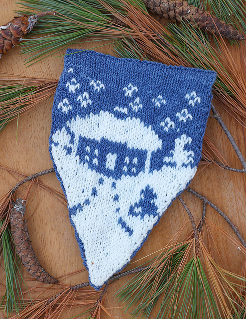 Solstice Advent Bunting Day 6
