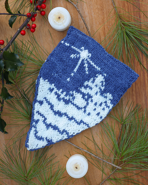 Solstice Advent Bunting Day 8