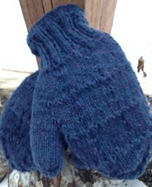 Gentleman's Square Lined Mittens