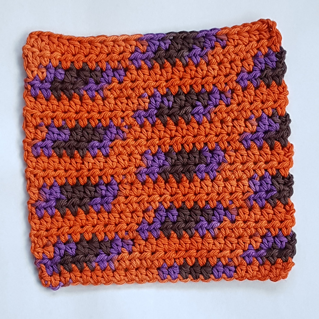 Beginner's HDC Dishcloth