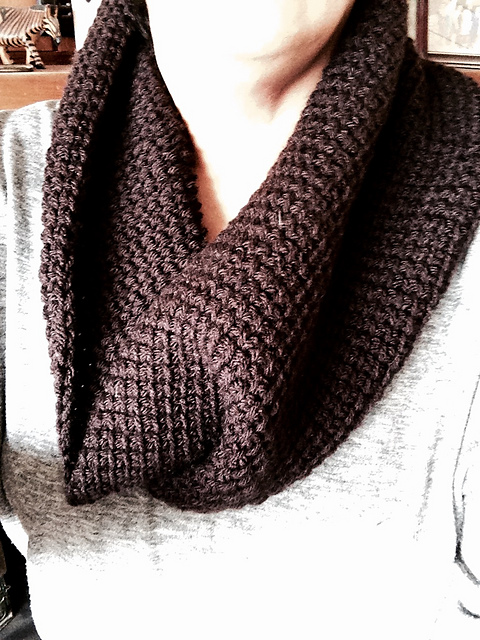 Tunisian Crochet Neck Warmer