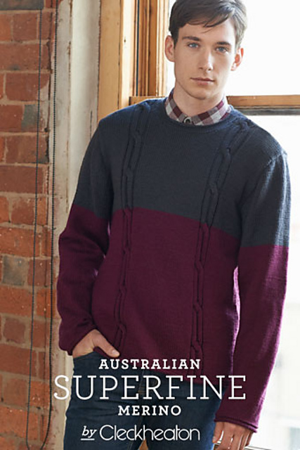 Tall Cable Sweater #404