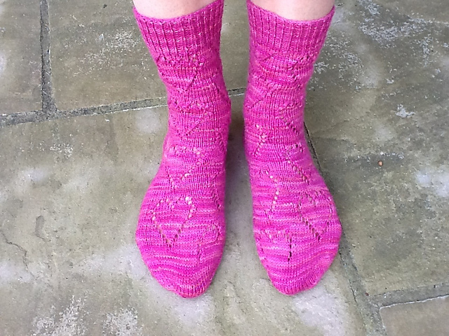Queen of Hearts Socks