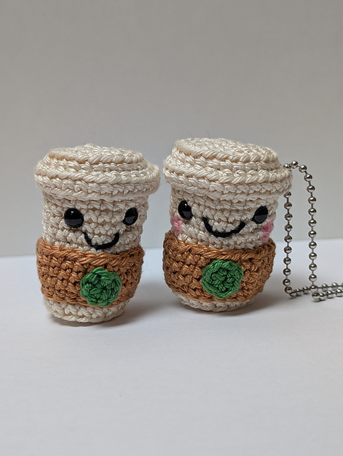 Take-Away Coffee Keychain