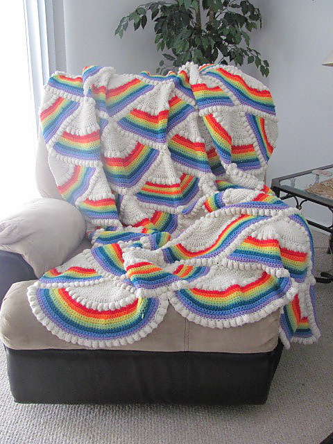 The Promise Rainbow Afghan