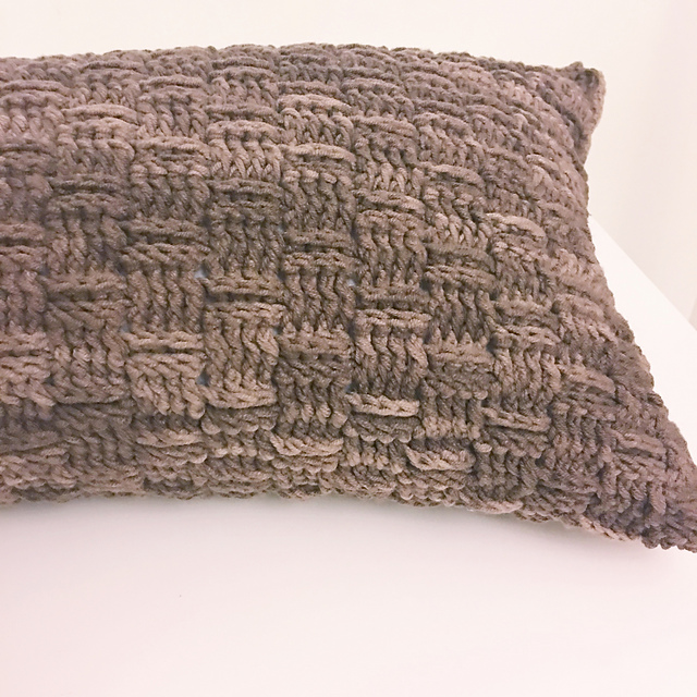 Basket Weave Cushion Cover