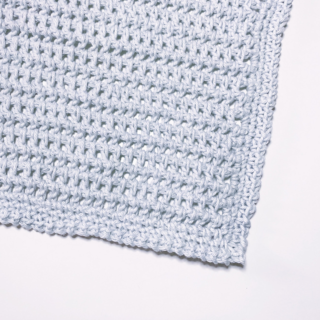 Cream Pie Washcloth