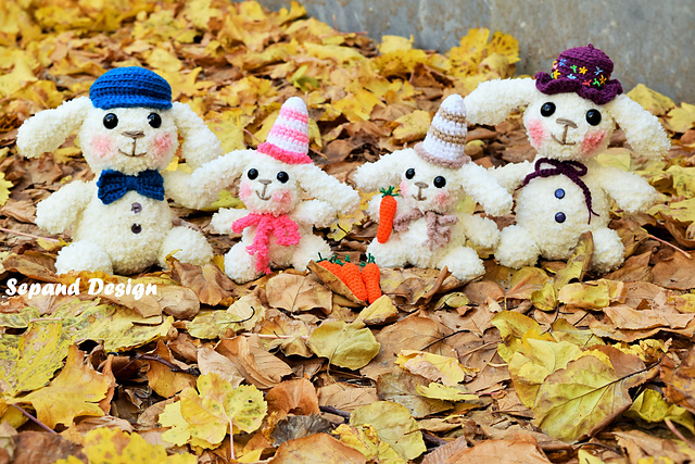 Ravelry: Happy rabbit family pattern by Shabnam Mirzaei