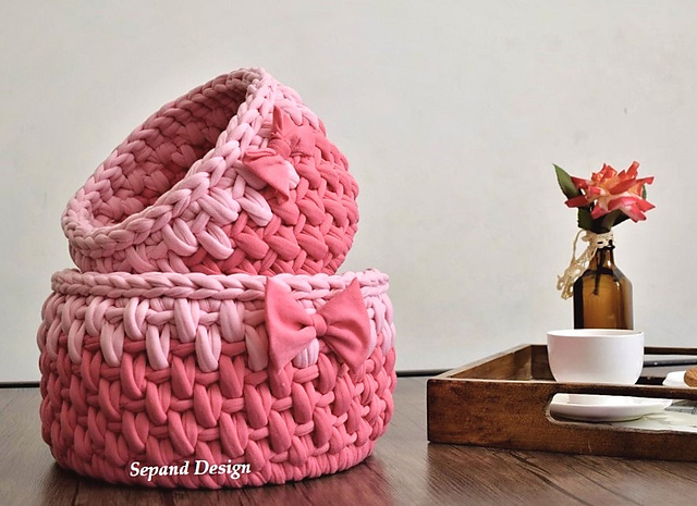 Tshirt basket OBL Pink